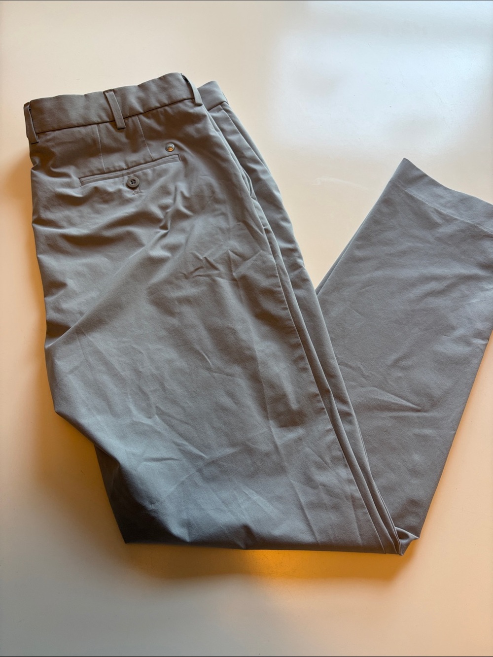 Peter Millar Slim Gray Chinos